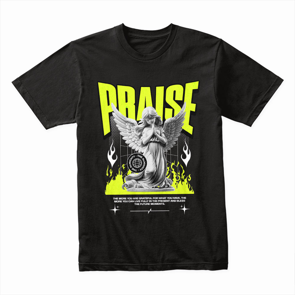 Heaven’s Anthem: Praise and Gratitude Tee