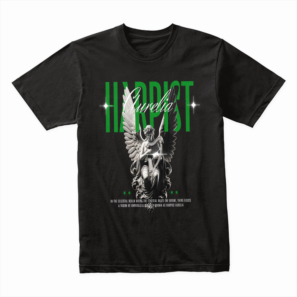 Aurelia’s Hymn – Celestial Harpist Tee