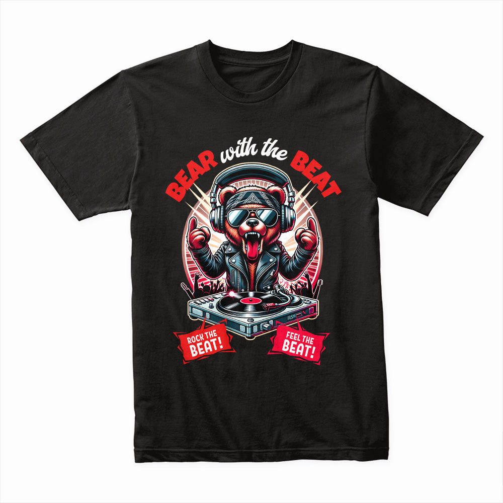Bear with the Beat – DJ Groove Mode Tee