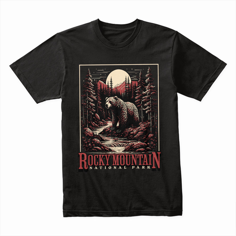 Rocky Mountain Wild Bear Tee