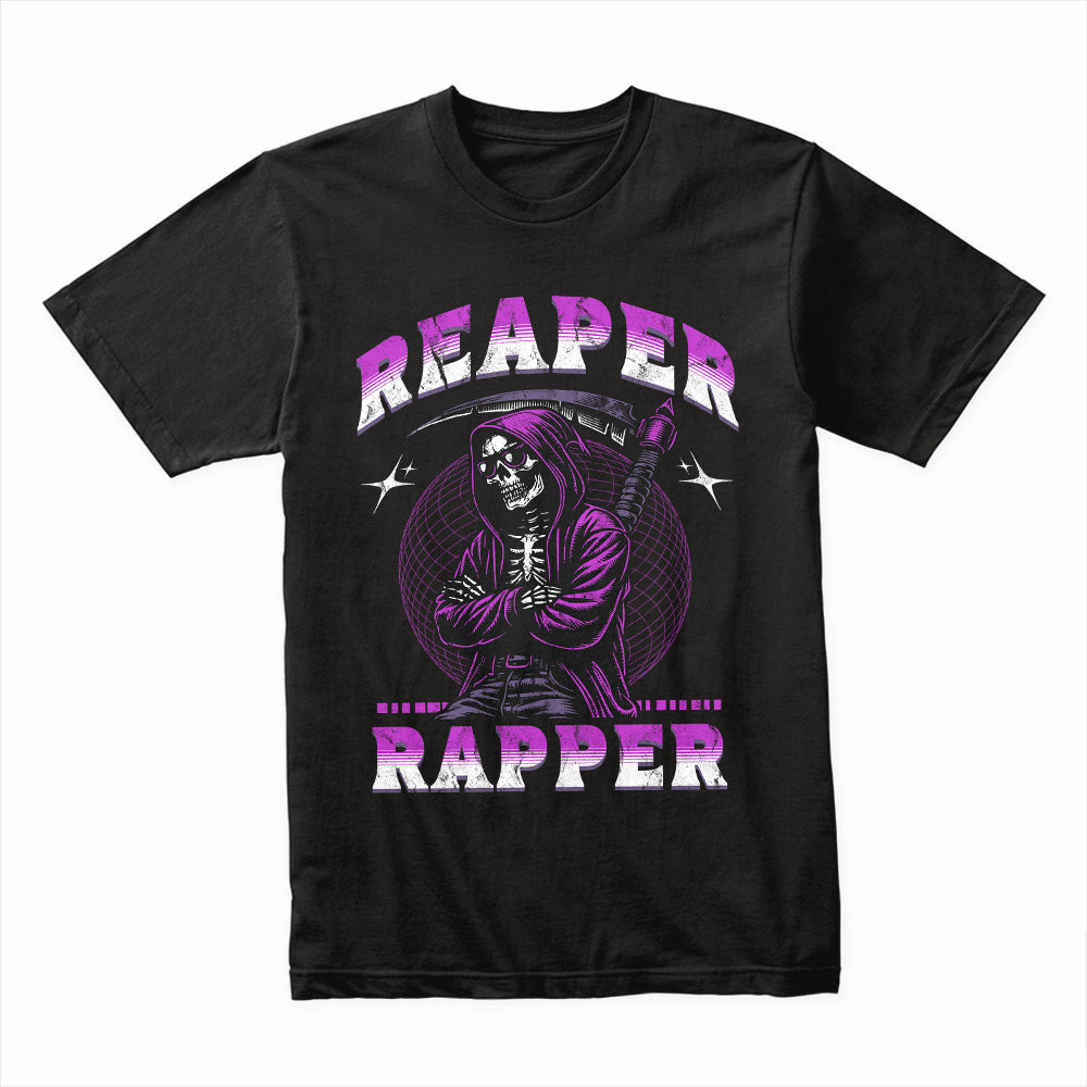 Reaper Rapper – Death Drops Bars Tee