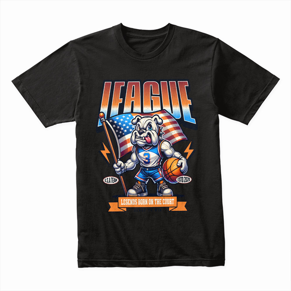 Patriot Hoops League Bulldog Tee