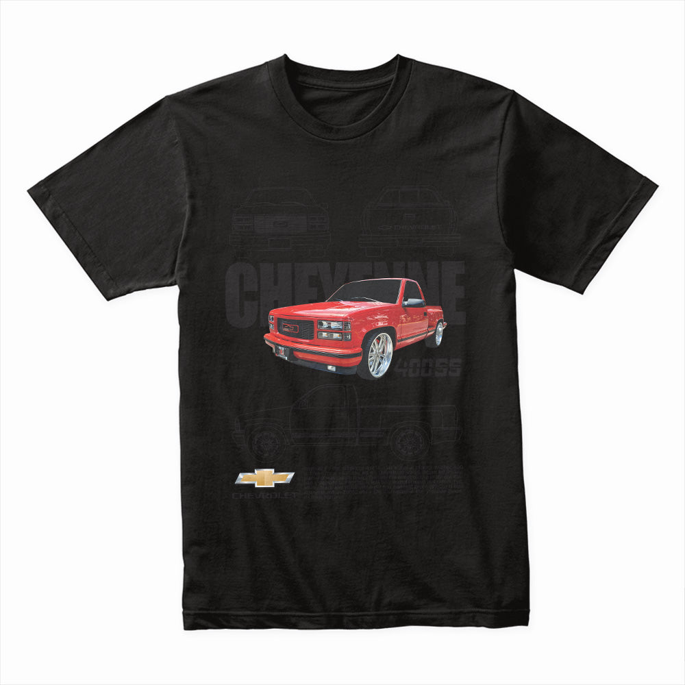 Cheyenne 400 SS Pickup Truck T-Shirt – Classic Power Muscle Edition