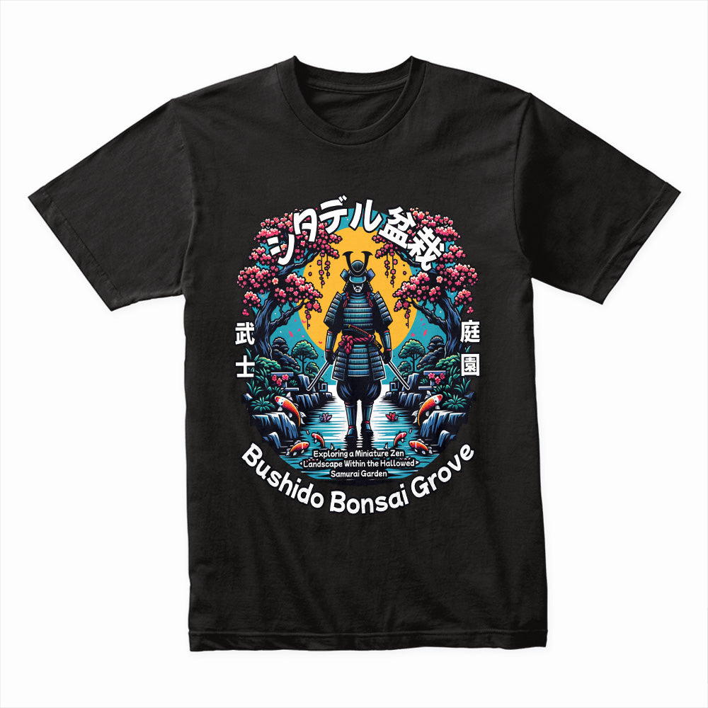 Zen Warrior – Bushido Bonsai Grove Tee