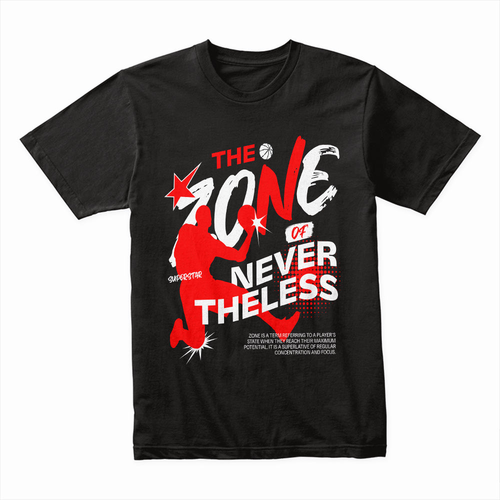 THE ZONE: Unstoppable Focus Basketball Tee