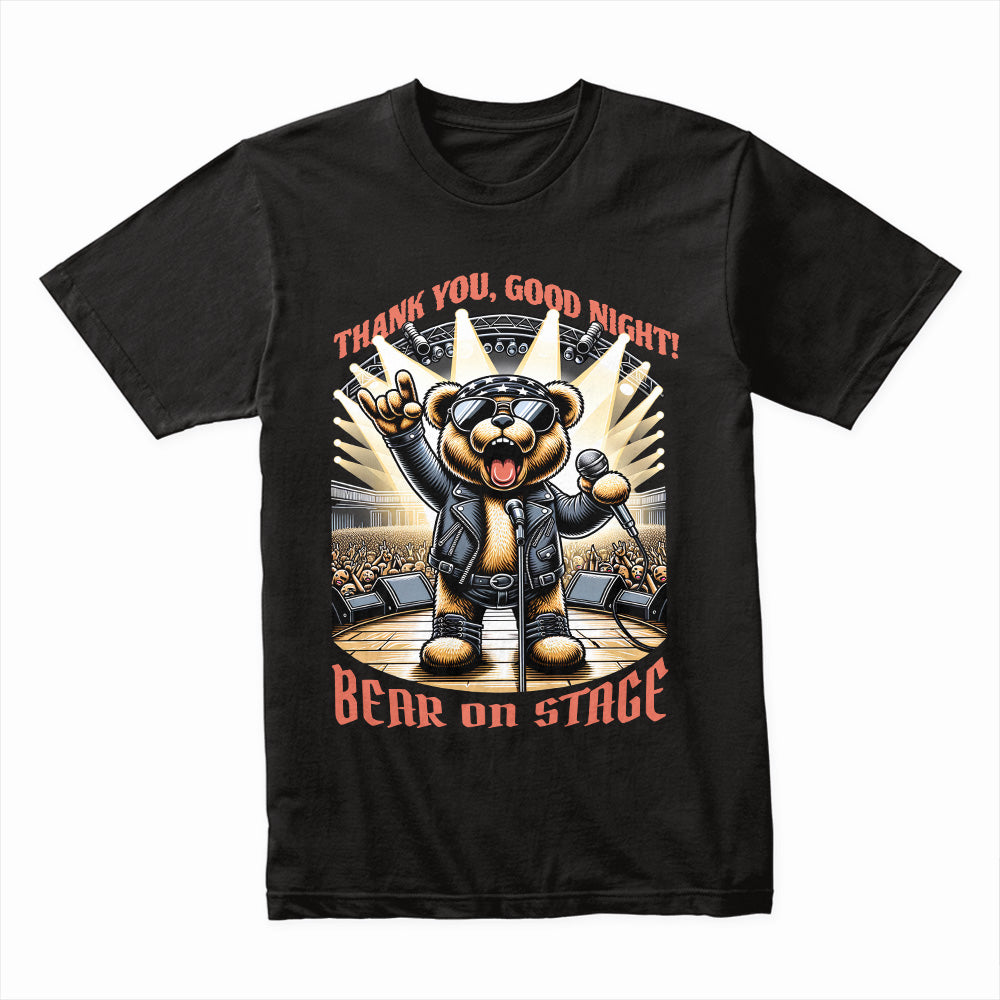 Bear on Stage: Rock Star Goodbye Tee