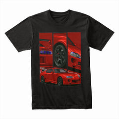 Supra MK4 Red Legend: JDM Icon Split Edition