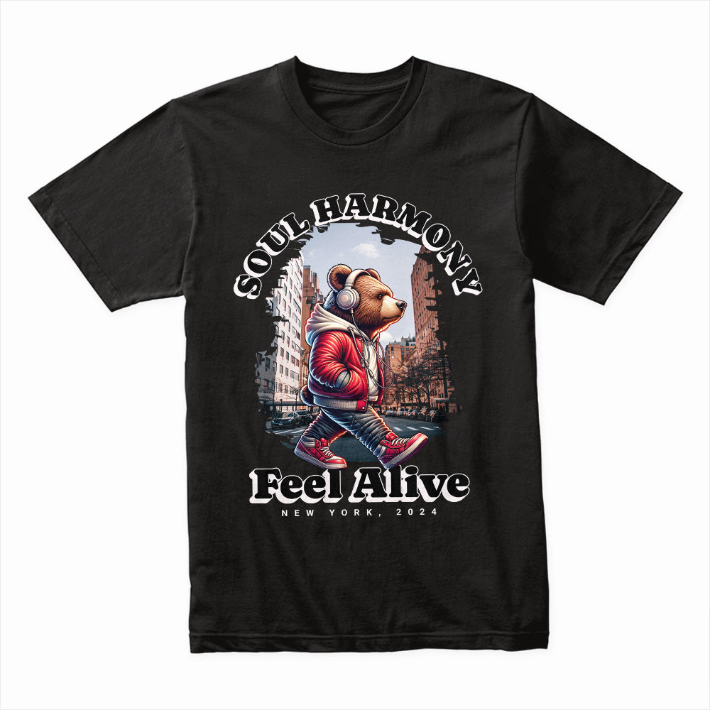 Urban Vibe Bear: Soul Harmony Tee
