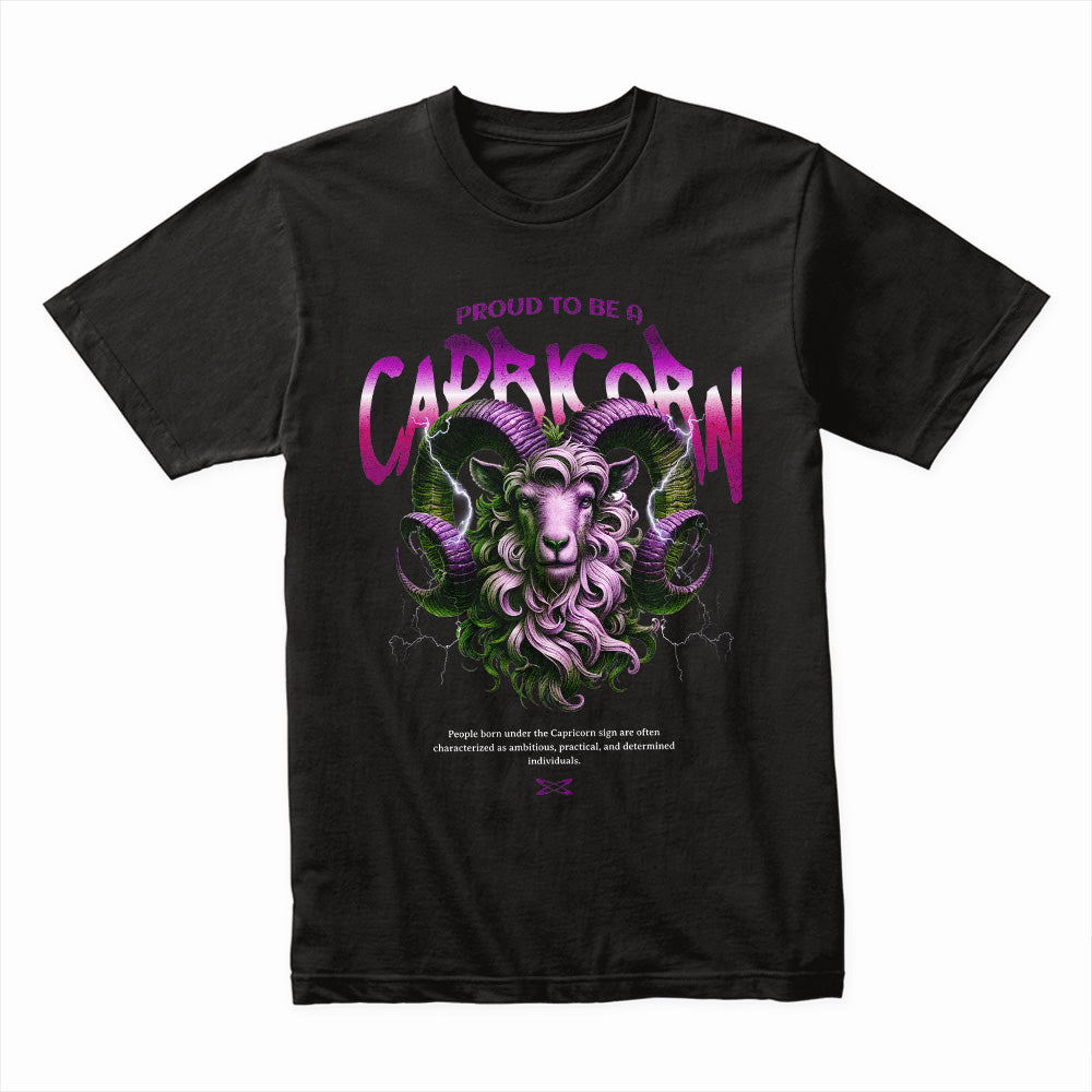 Capricorn Zodiac Graphic Tee