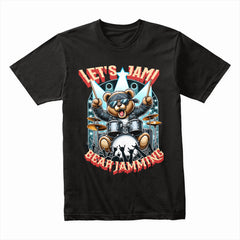 Let’s Jam Bear Drummer Tee