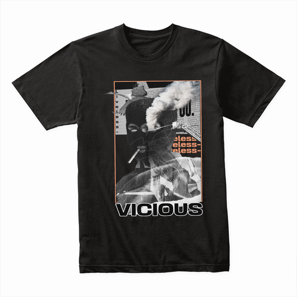 Vicious Chaos Collage Tee