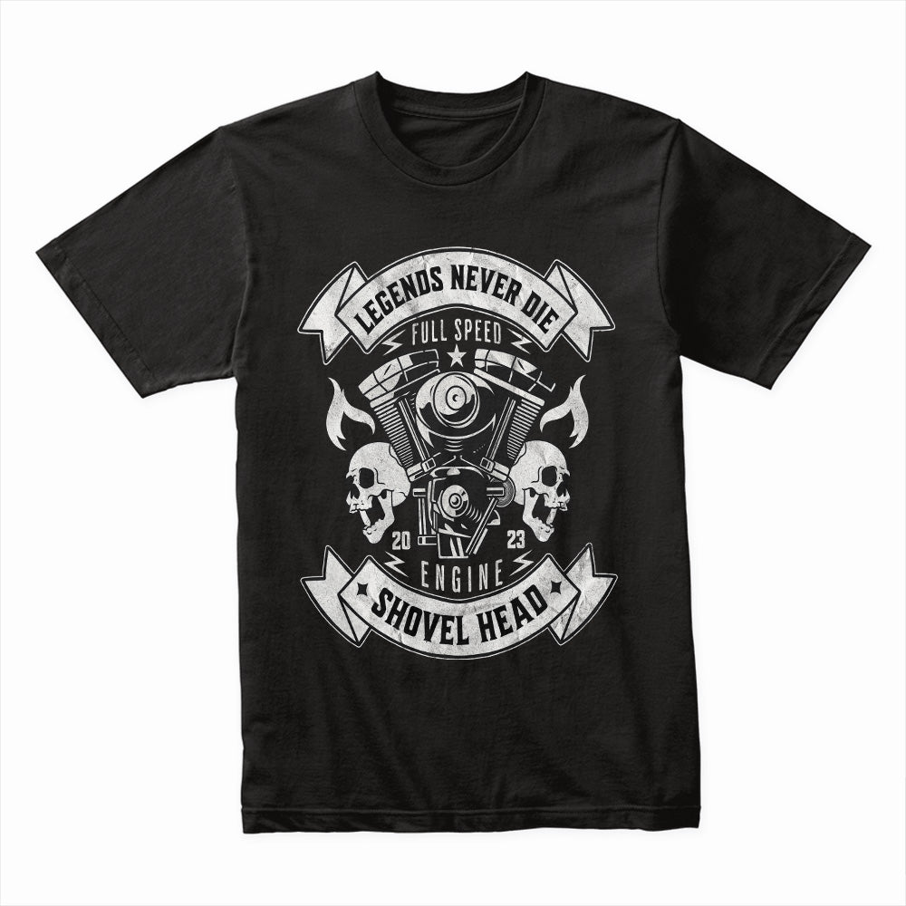 Legends Never Die Shovelhead Tee
