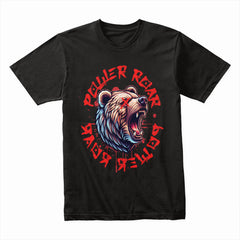 Primal Power Roar: Unleashed Bear Spirit Tee