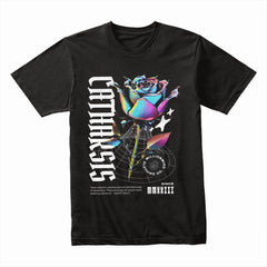 Prismatic Bloom: Catharsis Rose Tee