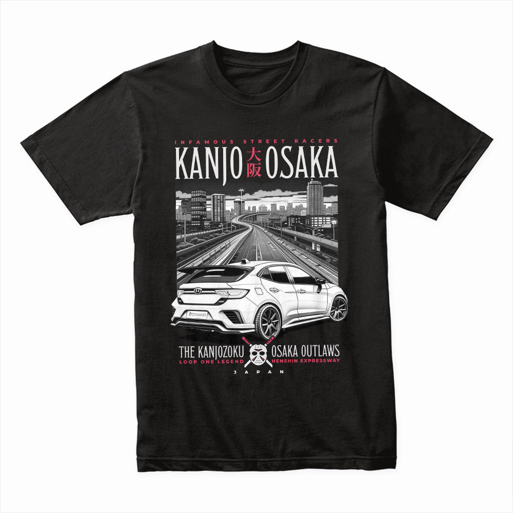 Kanjo Outlaws: Osaka Street Racer Tee