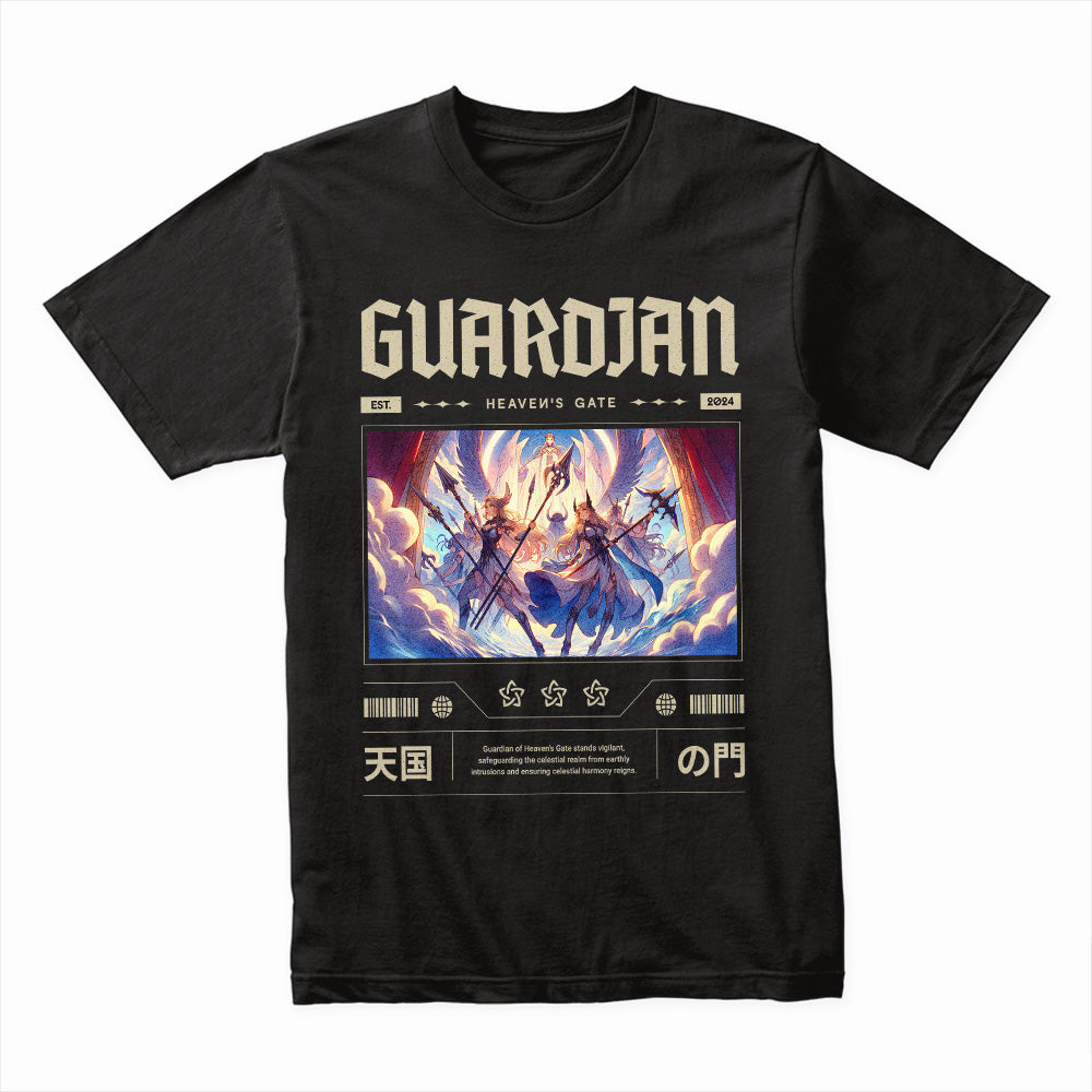 Celestial Wardens: Guardian of Heaven’s Gate Tee