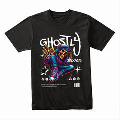 Graveyard Breakdance: Ghostly Grooves B-Boy Tee