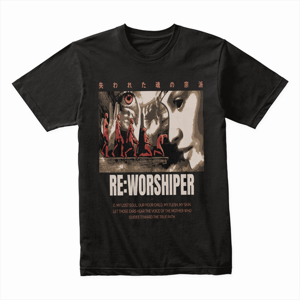 Cult of the Lost: Re-Worshiper Dark Art Tee