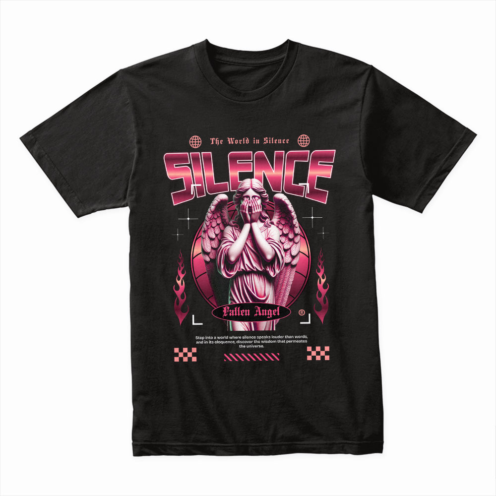 Silent Reverie: Fallen Angel Statement Tee