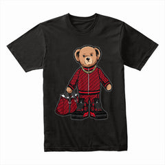 Uptown Flex: Luxe Bear Streetwear Tee