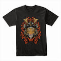 Savage Honor – Tiger Samurai Rose Crest Tee