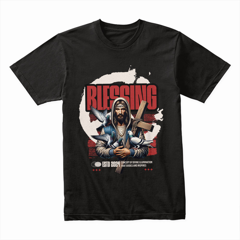 Divine Blessing: Faith & Illumination Tee