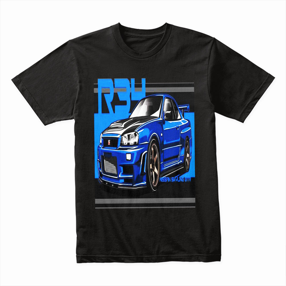 R34 Skyline Godzilla: Midnight Blue Edition