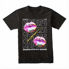 Kiss & Cut: Neon Venom Street Tee