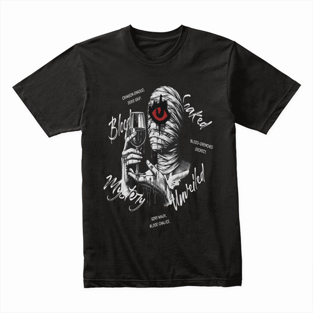 Crimson Veil: Mystery Unleashed Tee