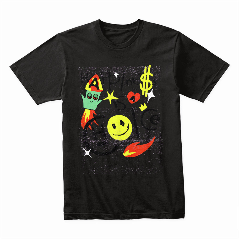 Cosmic Joyride – Happiness Is a Choice Tee