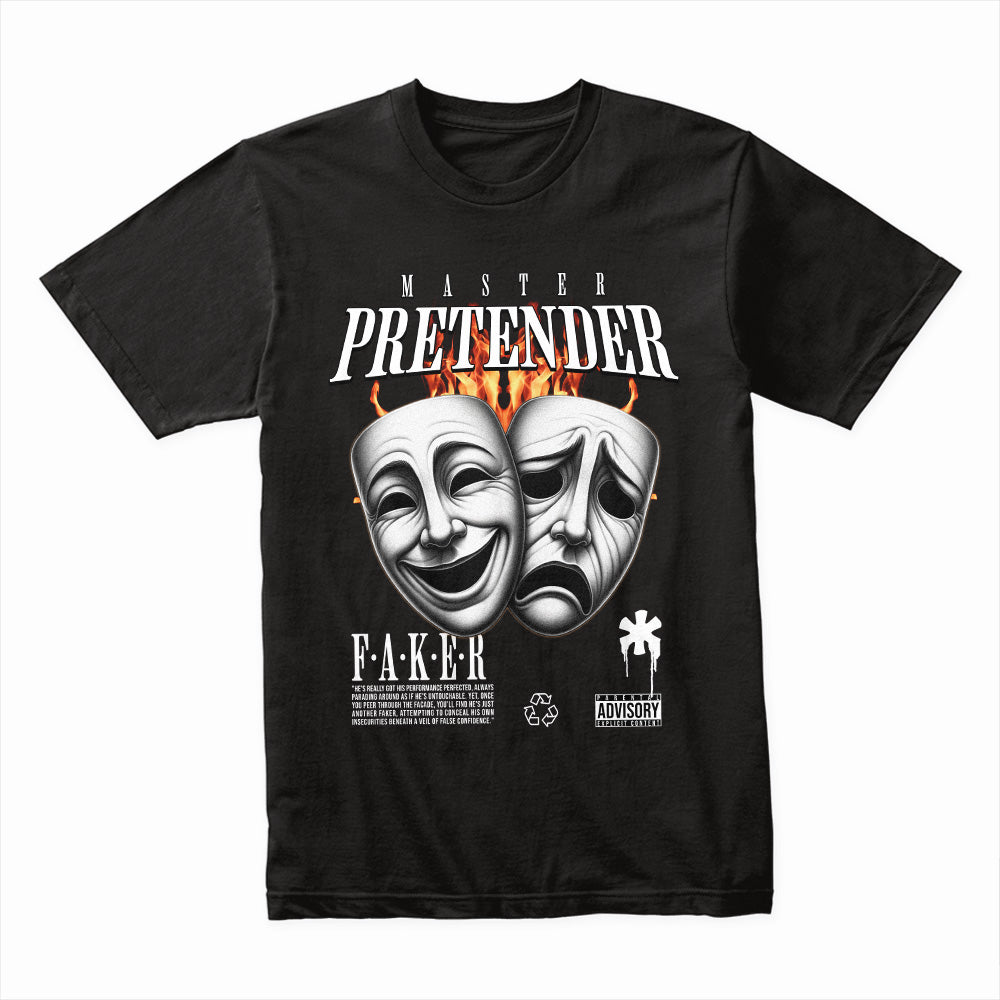 Master Pretender: Truth Behind the Masks Tee
