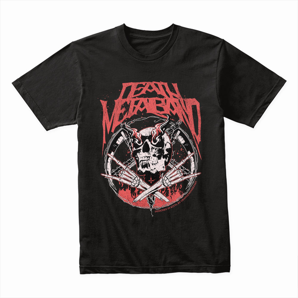 Hell Strings: Death Metal Inferno Tee