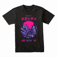 Neon Skyline – Tokyo Megacity Tee