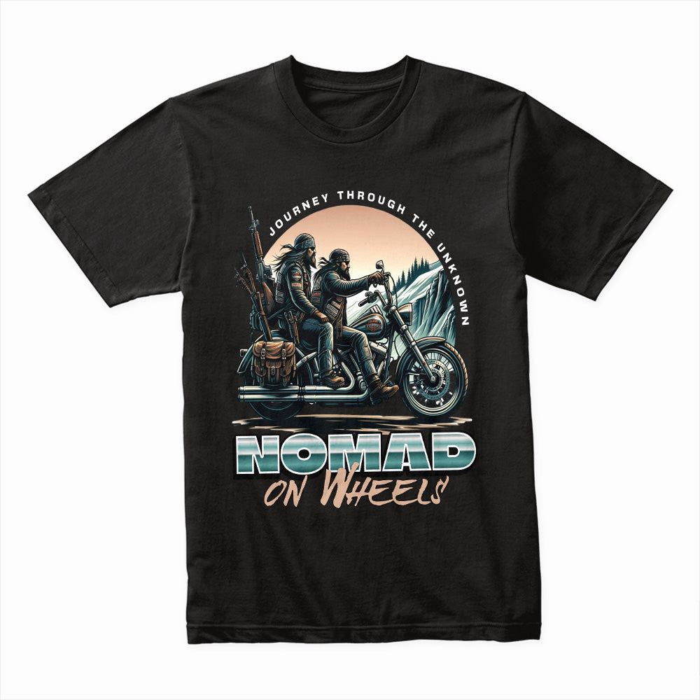 Iron Drifters: Nomad on Wheels Adventure Tee