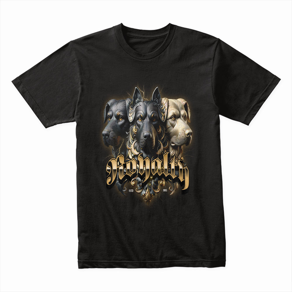 Canine Kings: Royalty Dog Trio Tee