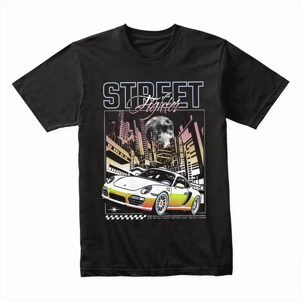 Street Fighter Night Run Tee