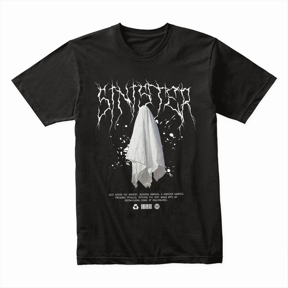 Sinister Veil: Haunted Apparition Tee