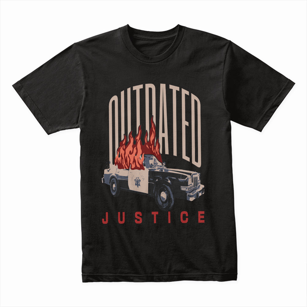 Outdated Justice: Flames of Change Tee