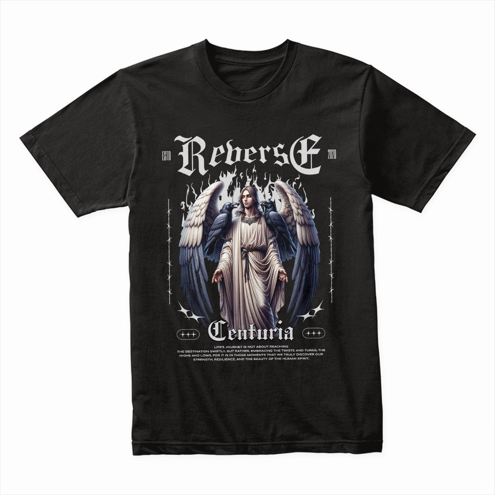 Fallen Grace: Reverse Centuria Angel Tee