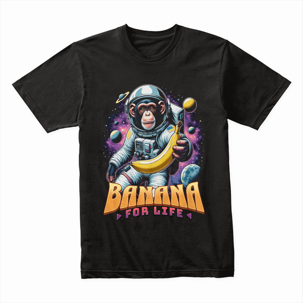 Banana For Life: Space Chimp Adventure Tee