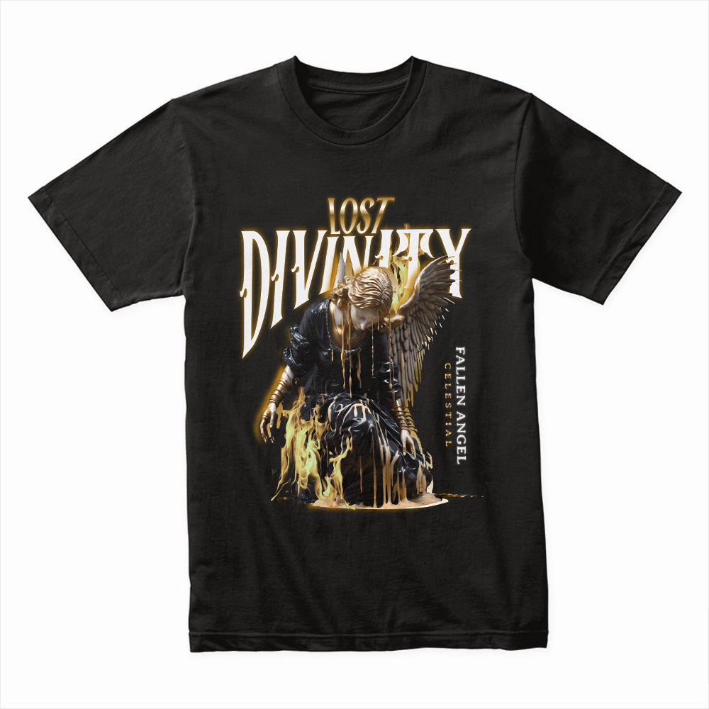 Lost Divinity: Fallen Angel Flame Tee