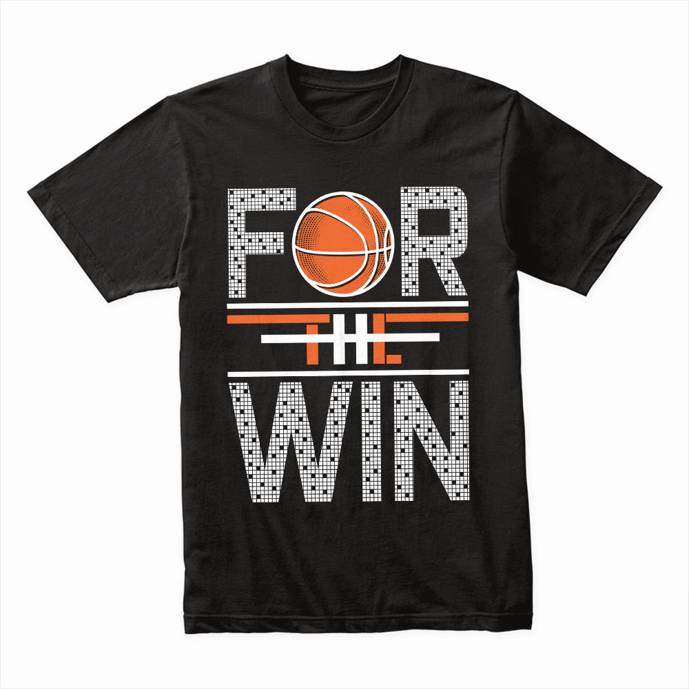 For The Win: Hoop Hustle Basketball Tee