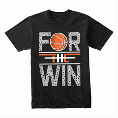 For The Win: Hoop Hustle Basketball Tee