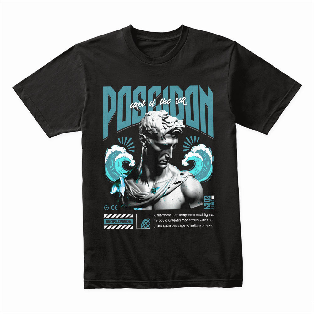 Tempest King: Poseidon Lord of the Waves Tee