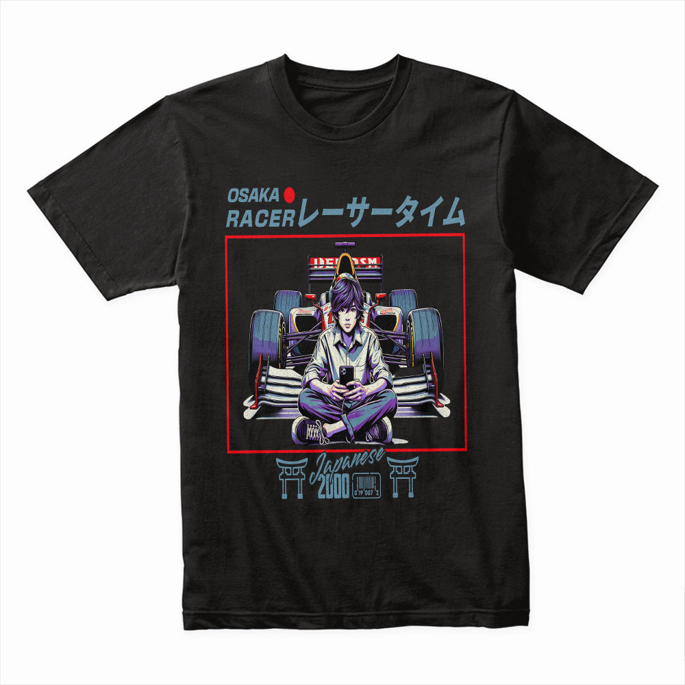 Osaka Racer: Neo-Tokyo Drift Culture Tee