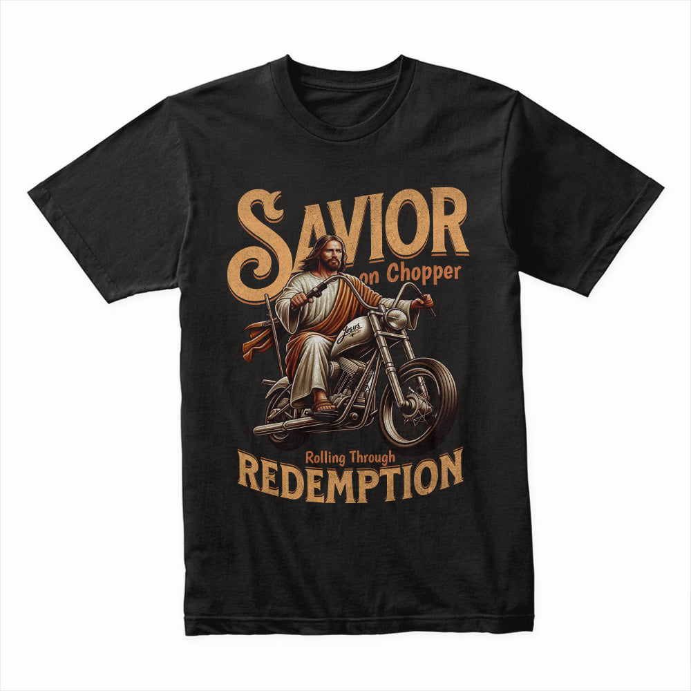 Redemption Rider: Savior on Chopper Graphic Tee