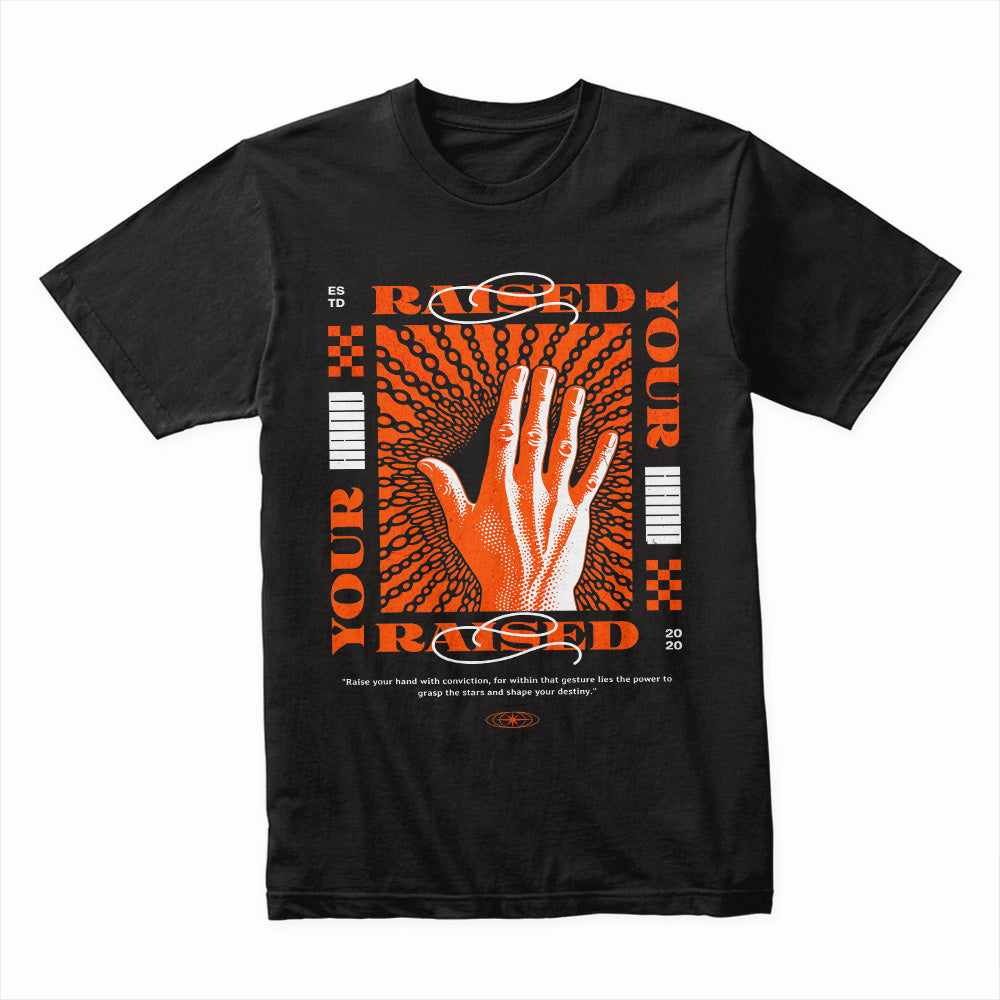 Raise Your Hand: Psychedelic Power Tee