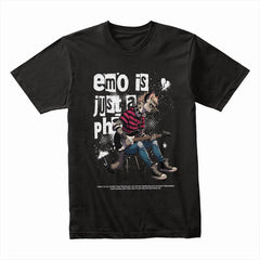 Heartstrings & Howls: Emo Phase Furry Tee