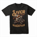Savior on Chopper T-Shirt – Rolling Through Redemption