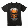 Wildfire Skull: Courage & Resilience Graphic Tee